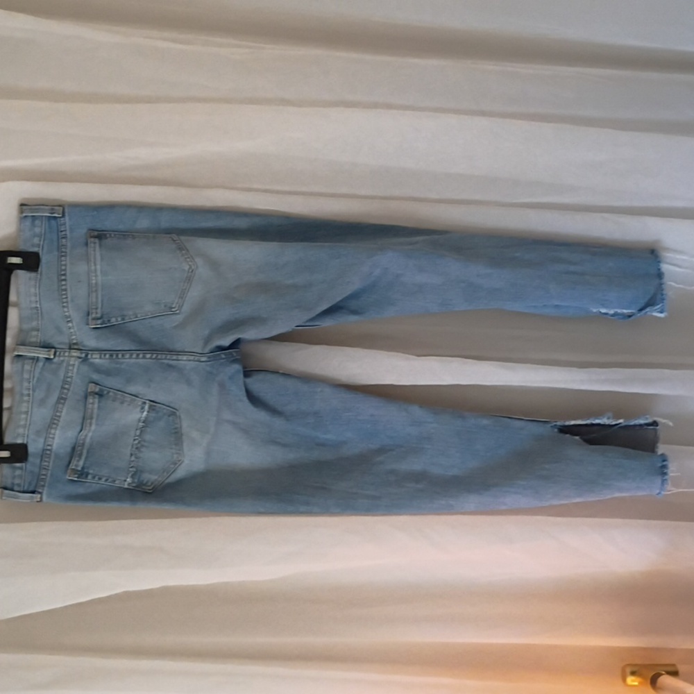 Gap 1969 Patchwork Distressed Jeans - image 3